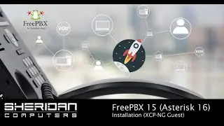 How to install FreePBX 15 | Installing FreePBX on XCP-NG 8.1