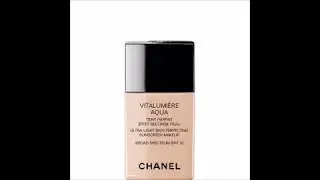 Chanel Vitalumiere Aqua Ultra Light Skin Perfecting Make up SFP 15 30ml 1oz#12 Beige Rose