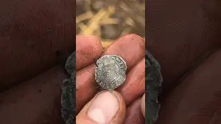 The MOST INCREDIBLE Scottish HAMMERED SILVER COIN! #treasure #metaldetecting