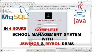 Complete School Management System integrated with MYSQL & JSWINGS using NETBEANS 8.2.