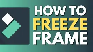 How To Freeze Frame in Filmora | Pause Image | Wondershare Filmora Tutorial