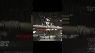 231 Kilogram Log Lift World Record💀 
