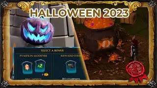 Halloween 2023 in RuneScape 3 vs Old School