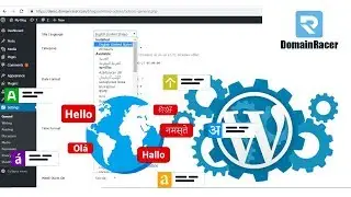 Change WordPress Admin Dashboard Language | DomainRacer 2024