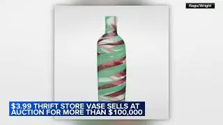 Vase bought at Virginia thrift shop sells for more than $100K