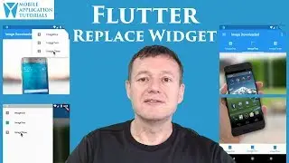 Flutter development tutorial - Introduction to replacing widgets