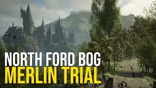 How to solve all the North Ford Bog Merlin Trials in Hogwarts Legacy