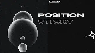 Position sticky with overflow clip | HTML, CSS, JAVASCRIPT