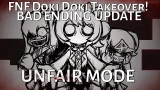 FNF DDTO Bad Ending Update | Unfair Mode All Songs | Handcam