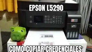 EPSON L5290: COMO SACAR COPIAS DE CREDENCIAL INE, IDENTIFICACION Y MAS, FACIL Y SENCILLO