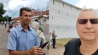 Посетили с Андреем Русиновым (42 взвод ВАТУГА) город Сергиев Посад. 20 июня 2023 г.