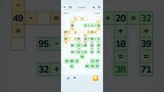 Math Crossword - Level 24 