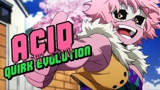 Mina Ashido (Pinky) Acid Quirk Evolution! - My Hero Academia