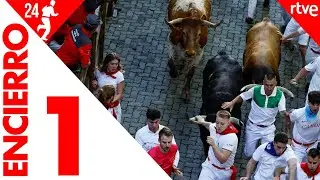 PRIMER ENCIERRO de San Fermín 2024 | Toros de La Palmosilla