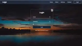 How To Create A Website With Login And Register | HTML & CSS & JavaScript