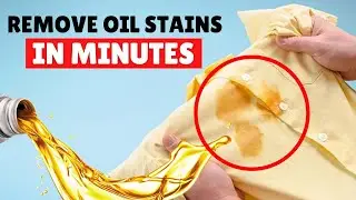How to Remove Oil Stains From Clothes Quickly (Without Damaging Clothes)