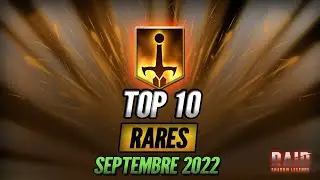 Top 10 Rares - Septembre 2022 - Raid Shadow Legends