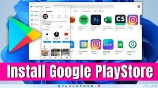 Windows 11 PlayStore | How to Install Playstore in Windows 11 | Download Playstore in Win 11 (2022)