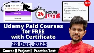 How to get Udemy Courses for FREE in 2023 | Udemy Coupon Code 2023 |  Latest Udemy Coupons