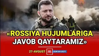 UKRAINA ROSSIYA YOPIRILMA HUJUMIGA JAVOB QAYTARADI | ROSSIYA IQTISODIYOTI O'SIB BORMOQDA - PUTIN