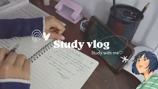 my study vlog | Oct. vlog