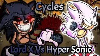 FNF | Lord X Vs Hyper Sonic Sings Cycles  [COVER]