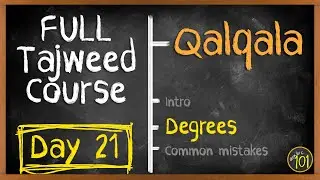 The BEST 30-day Program for Tajweed - DAY 21 | Arabic101