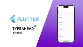 Flutter Typeahead