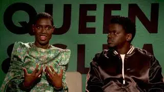 Jodie Turner-Smith & Daniel Kaluuya Raw Interview Queen & Slim