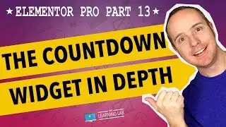 Elementor Pro Part 13 - Elementor Countdown Timer Widget