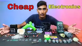 Electronic Components Unboxing In Telugu || Maker Bazar || Telugu Experiments | Cheapest Electronics