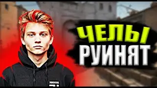 POKA В СОЛО ТАЩИТ ИГРУ НА FACEIT / CS:GO