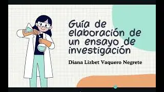 Guía para la redacción de un ensayo científico