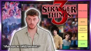 Ranking Stranger Things Characters!! *season 3* ~ potentially controversial :/ ~