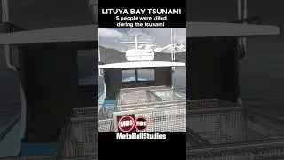 The worlds largest recorded Tsunami (500 m) 🤯🌊