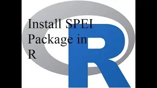 How to Install SPEI Package in R Software