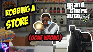 Robbing A Store In GTA Online Be Like... 