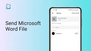 How to Send Microsoft Word File in Messenger ?