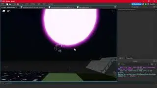 VFX SHOWCASE #2: GENKIDAMA? | ROBLOX STUDIO