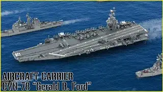 LEGO | Aircraft Carrier | CVN-78 Gerald R. Ford - 1:300 Scale