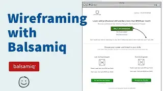Wireframing for Beginners with Balsamiq Mockups 🚩 Modern Web Design🍉