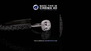 Render Jewelry in C4D⭐Tutorial + Project File