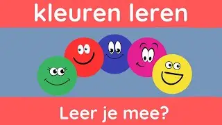 Kleuren leren voor kinderen | Namen van kleuren | Dutch Vocabulary & Pronunciation