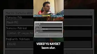 Aesir Minecraft Sunucusuna Bedrock ile Nasıl Katılırım 💎