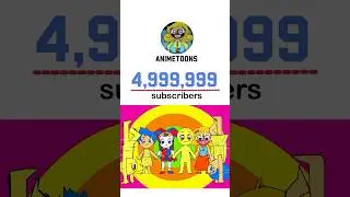 #animetoons 5million! #subscribers  #delight #pomni #player