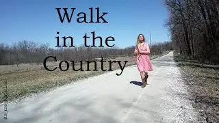 Crossdresser - Walk in the Country