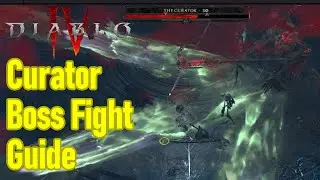 Diablo 4 capstone dungeon boss guide, the curator fight tips, cathedral of light guide