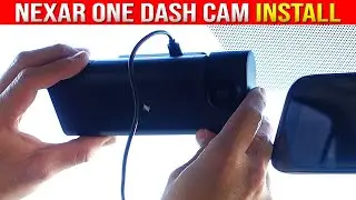 Nexar One Pro Dash Cam Install (Live View, GPS, Park Mode, WiFi App, Cabin & Cloud Enabled)