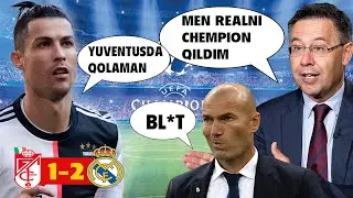 BARSELONA RAXBARINING JINNILIGI REALNI CHEMPION QILDI, YAKUNIY QAROR RONALDO YUVENTUSDA QOLADI..