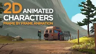 2D Animated Characters - Frame by Frame Animation